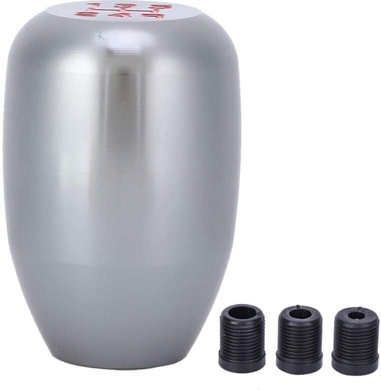 Ej.life - Fydun Schalthebel Universal 5 Gang Automatik Schaltknauf Gear Shift Knob mit 3 Adaptern 8mm/10 mm/ 12mm Auto I...