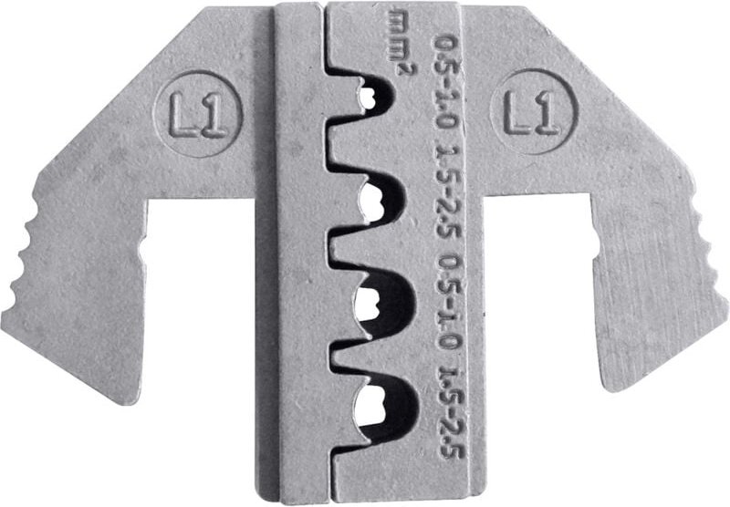 Toolcraft - TO-9627219 Crimpeinsatz jpt Kontakt, mcp Flachkontakt 0.5 bis 2.5 mm²