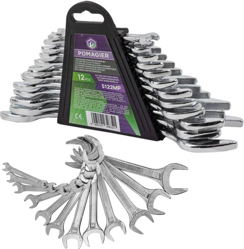 Satz Maulschlüssel 6-32 mm, 12-teilig