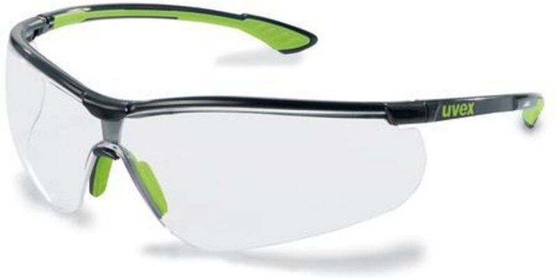 Uvex - sportstyle 9193265 Schutzbrille inkl. UV-Schutz Grün, Schwarz en 166, en 170 din 166, din 170