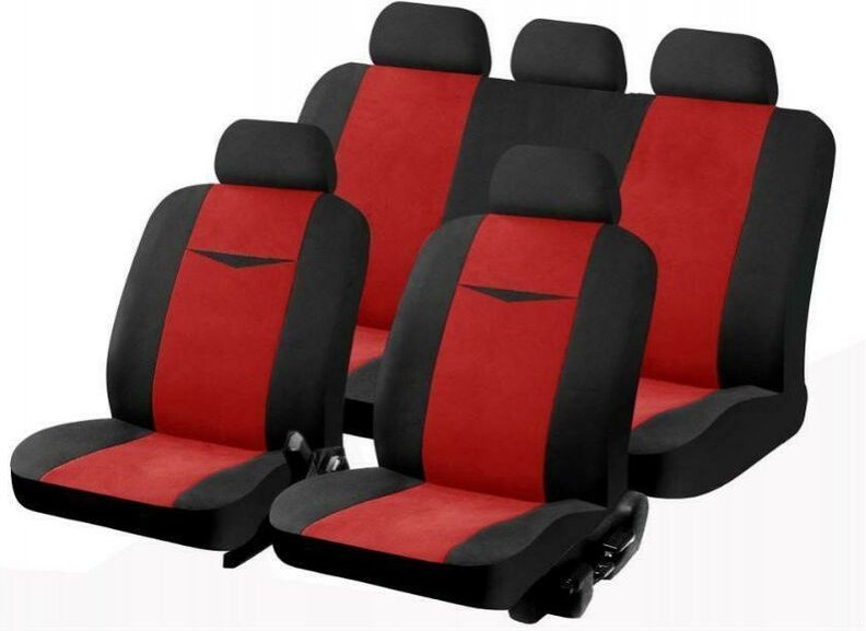 Satz von roten mond sitzbezÜge universal modell 15657 - Lubex