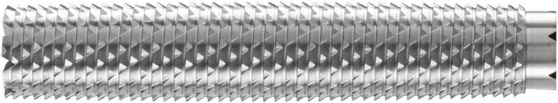 PFERD TOOLS Hartmetallfeile Rund Ø 10,0x50 mm 8 Zähne/cm, für Stahl, Stahlwerkstoffe 54 HRC