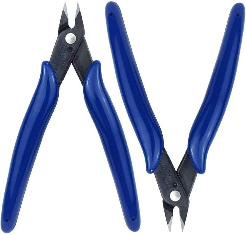 Shining House - Stück Präzisions-Seitenschneider mit bündigem Schnitt, Mikro-Draht-Kabelschneider, Schneidzange für Hand...