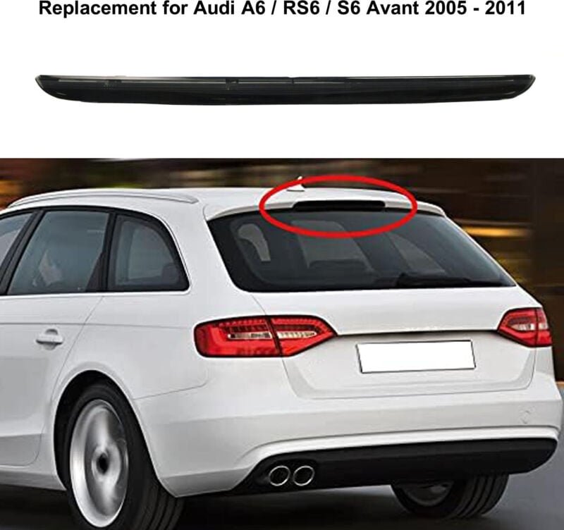 Zoternen - Auto-Bremslicht, LED-Heckbremslicht mit hoher Montage für Audi A6 / RS6 S6 Avant 2005–2011, 4F9 945 097