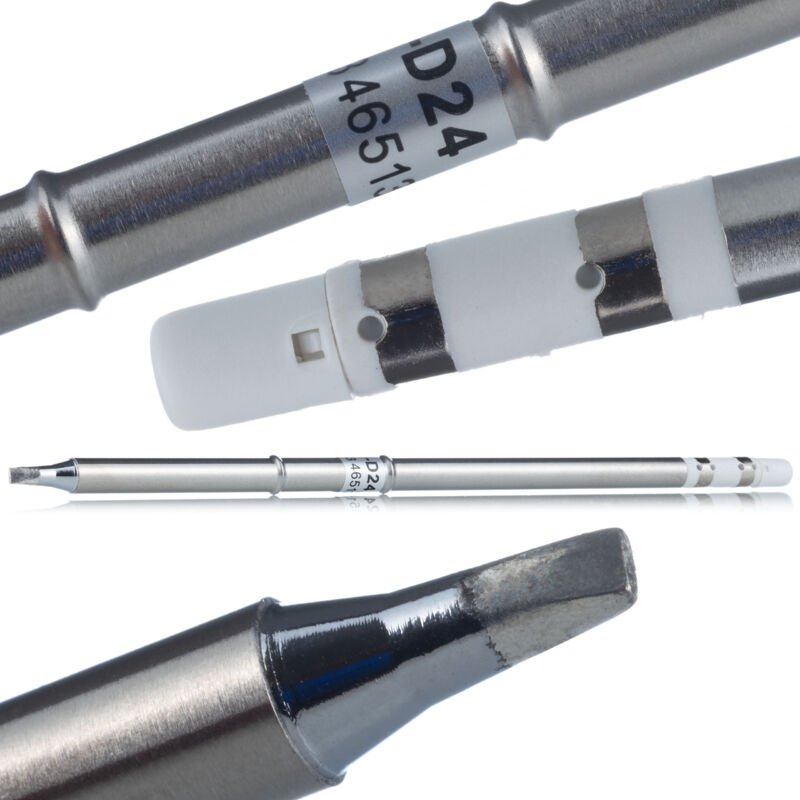 Lötspitze mit eingebauter Heizung T12-D24