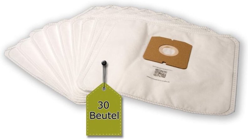 30 Staubsaugerbeutel passend für Fakir Yellow + 3 Mikro-Filter
