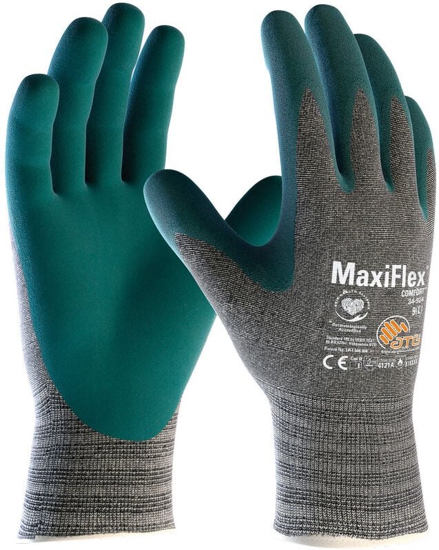 ATG MaxiFlex 34-924 Comfort Arbeitshandschuhe - 9 (L) - Verde