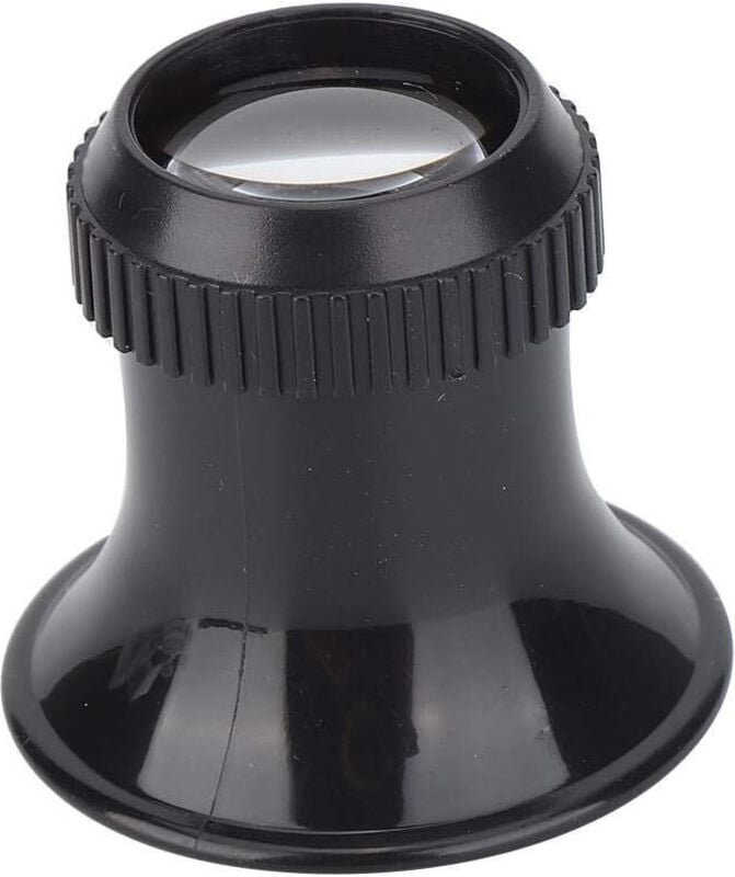 Uhrmacherlupe, 15-fache Uhrenreparaturlupe, Augenlupe, Stirnband, Taschenuhr, Schmucklupe, Lupe