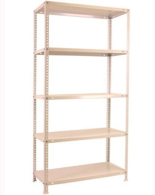 SimonRack Metallregal weiß 180x80x40 cm