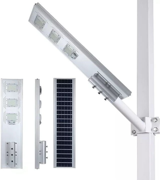 LED-Straßenlaterne Solar 1600W Garten Aluminium Premium Qualität Laterne