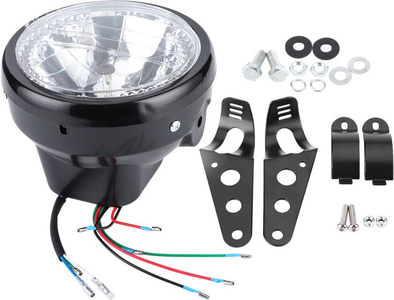 Yctze Universal-Motorradscheinwerfer-Blinkerbirne mit Halterung