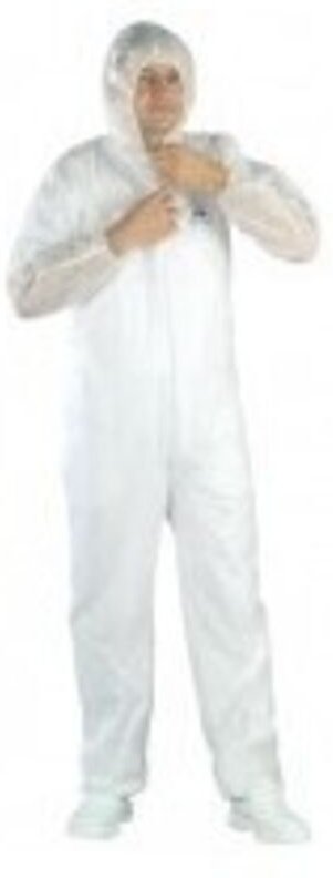 Einweg-Overall mit 1 Reißverschluss – Xxlblanche 07vt4235 Xx