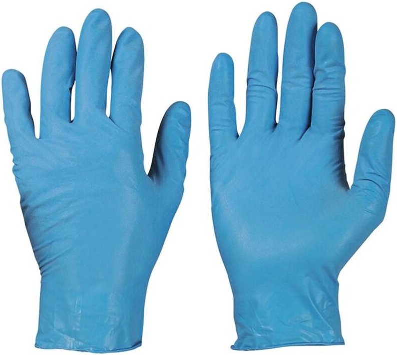 Kowloon, Einweghandschuhe, Nitril, ungepudert, Spenderbox, Gr.09