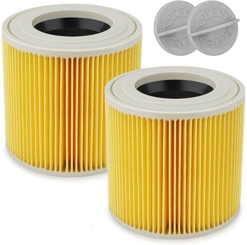 Thumbnail - Stück Kartuschenfilter für Karcher WD3/WD2, Kartuschenfilter-Zubehör für Staubsauger WD 2200, WD 2250, WD 3300 M, WD 350...