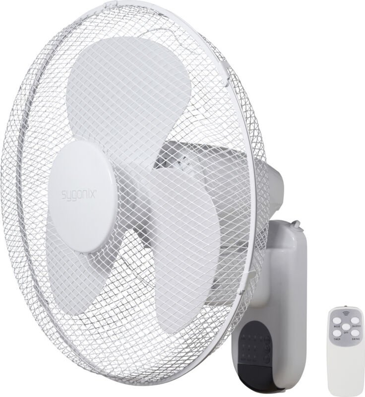 Wandventilator 45 w (ø x h) 430 mm x 480 mm Weiß - Sygonix