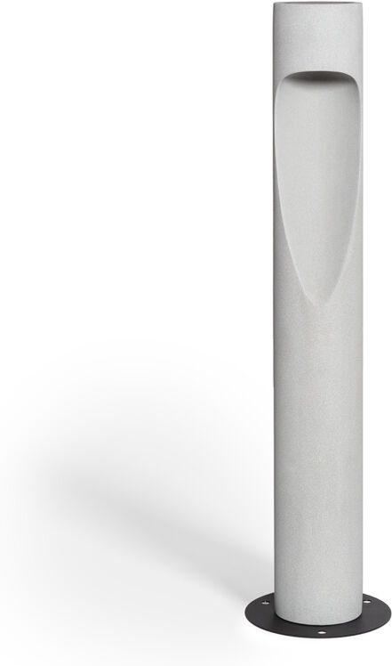 Efectoled - led Bodenleuchte Außen Dimmbar 4.5W Zement Tervin 75 cm Steingrau