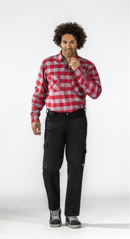 Planam Outdoor Easy Herren Bundhose schwarz 58