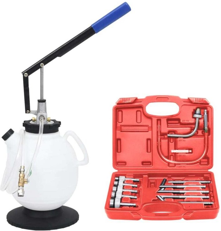 Manueller Öleinfüller für Automatikgetriebe + Werkzeuge 7,5 l - Vidaxl