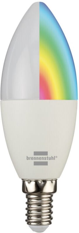 Brennenstuhl - LED-Leuchtmittel eek: g (a - g) Smart Connect E14 Kaltweiß, Warmweiß, rgb