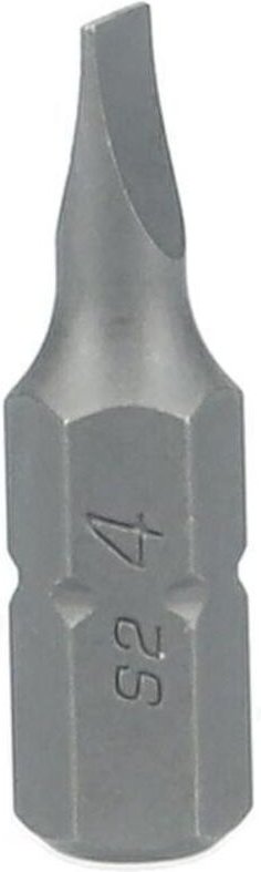 Hanger 3 flache Stahl-Bits 25 mm für Schlitzschrauben