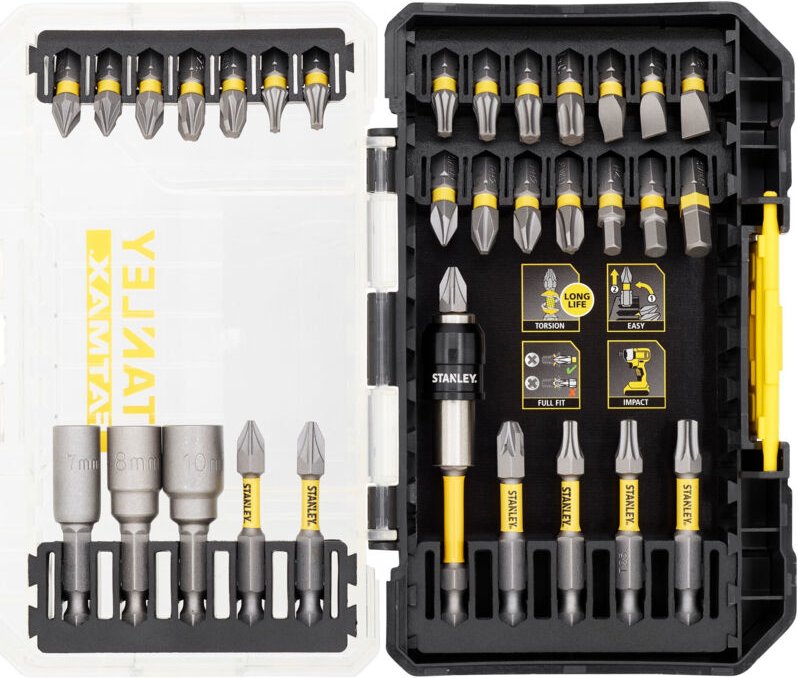 STA88557-XJ Fatmax Mixed Twist Schraubendreher-Bit-Set 32-teilig - Stanley