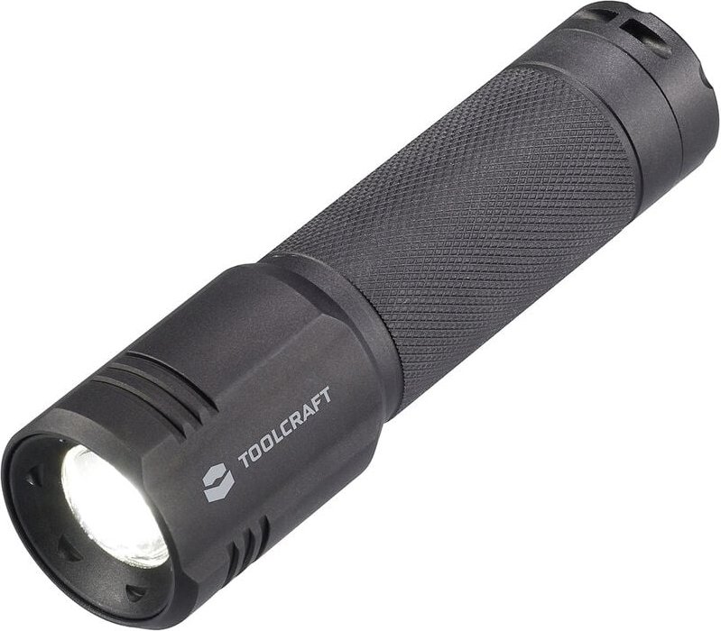 Toolcraft - smd led Taschenlampe verstellbar batteriebetrieben 600 lm 15 h 144 g