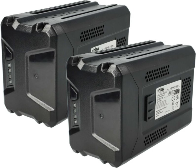 2x Akku kompatibel mit Stiga Combi 43 ae, Combi 48 s ae, Combi 48 ae, Combi 43 s ae Rasenmäher (2000mAh 80V Li-Ion, 20 Z...