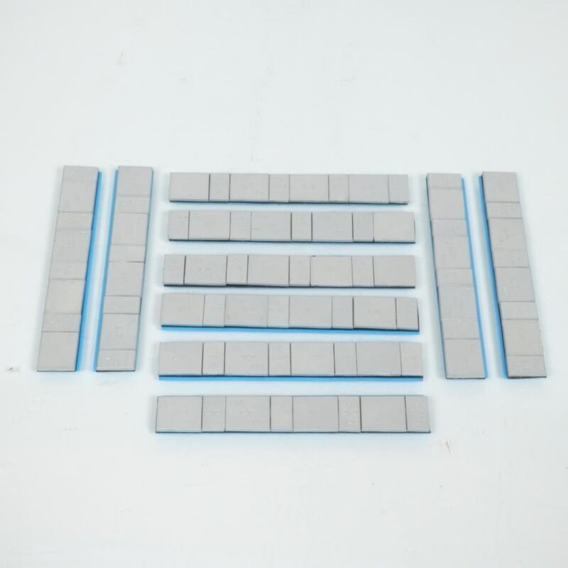 Lot von 10 Masse-oder Blei-Stege selbstklebende Auswuchten für