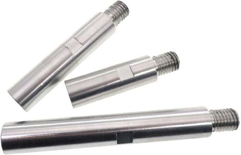 3-teilige Winkelschleifer-Verlängerungsstange aus Aluminiumlegierung, M14-Winkelschleifer-Verlängerungsstange, 75 mm, 10...