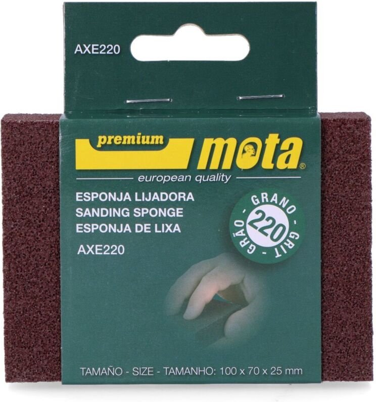 EDM - Aluminiumoxid-Schwammschleifpapier 220 Körnung axe220 mota