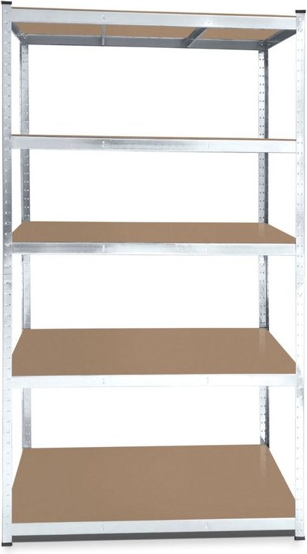 Lagerregal 200 x 120 x 60 cm Traglast 875 kg Regal Schwerlastregal Steckregal verzinkt