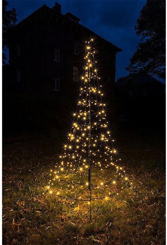 Thumbnail - LED Weihnachtsbaum Galaxy 2m 300 LED warmweiß außen
