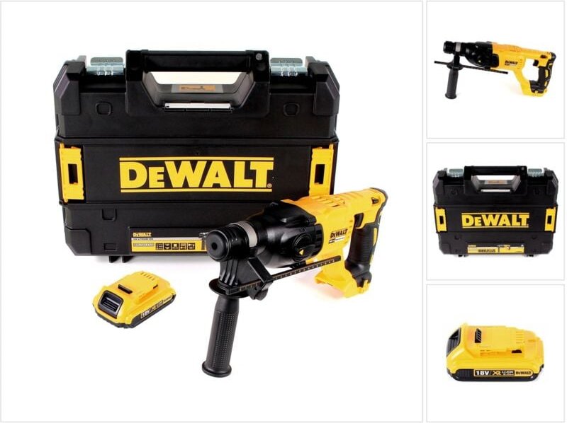 Dch 133 nt Akku Kombihammer 18V 2,6J sds plus Brushless + 1x Akku 2,0Ah + tstak - ohne Ladegerät - Dewalt