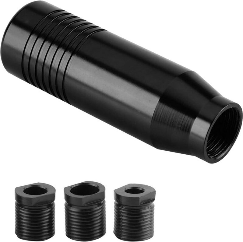 Schaltknauf, Schaltknauf, Schaltkopf, Schaltknauf, Schalthebelknauf, Auto-Schalthebel, Universal-Schalthebel, mit 3 Adap...