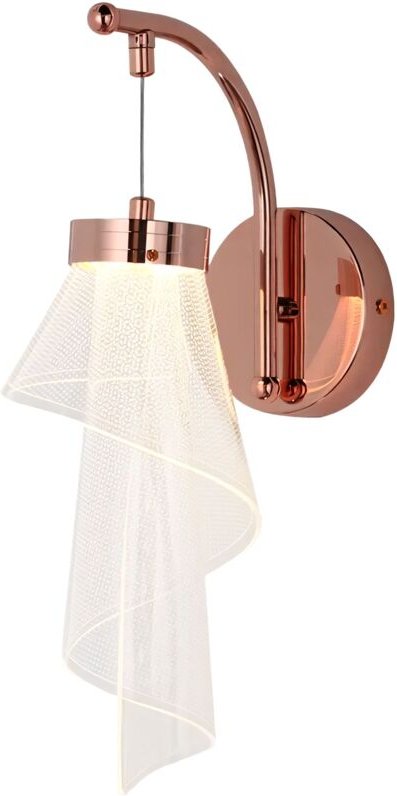 Wandleuchte Toolight APP1766-1W rose gold