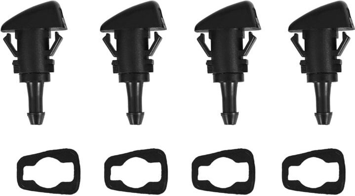 Tlily - 4 Packung Vorder Scheiben WaschdüSen Wischer Kit für Ram 5116079AA, 4805742AB, 5303833AA