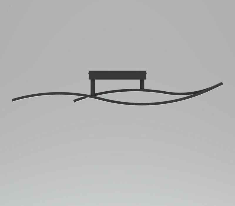 Eglo LED Deckenleuchte Grisolia 12W,1500 lm, 3000K ,ww, Stahl, Kunststoff