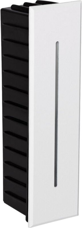 Efectoled - LED-Wandleuchte Aussen 3W Einbau Rechteckig Weiss Wabi Linear 2700K Warmweiß