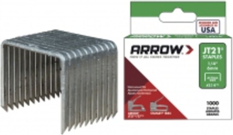 Klammern JT21 Bezeichnung Packung mit 1000 Klammern, Beinhöhe 6 mm