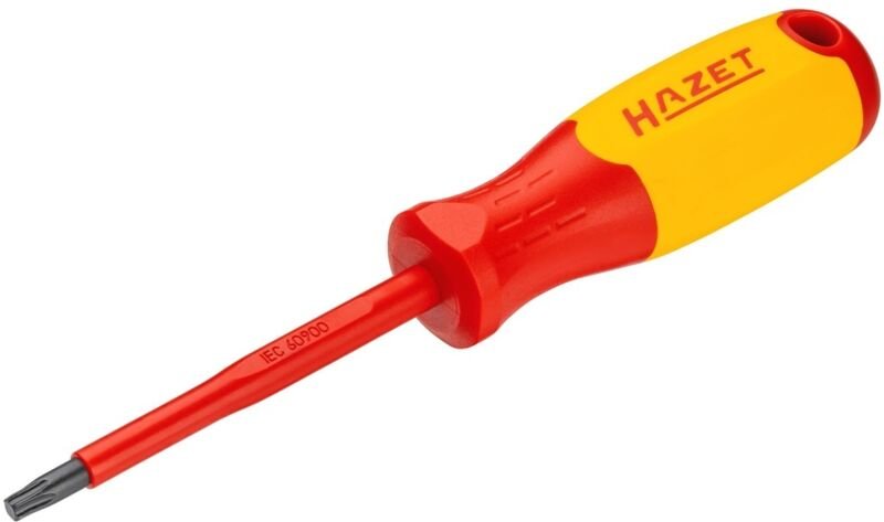 Hazet - Elektriker-Schraubendreher ∙ schutzisoliert 811KV-T30 ∙ Innen torx® Profil ∙ sw T30