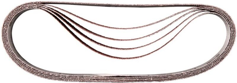 Schleifbänder 30x533 mm rot für Holz und Metall Körnung 150 (5 Stck.) Makita P-36728