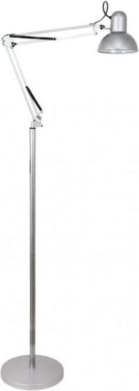 Fabrilamp Flexo De Pie Articulable Rutilo 1xe27 Silber 180x28x28 Cm