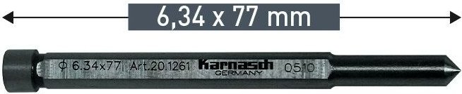 Karnasch Ponster für kurze Erdbeere 6.34x77