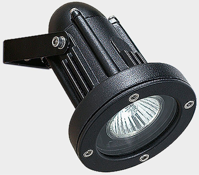 Efectoled - Proyector Ip66 Helio Alumiunium Gu10 8W Negro