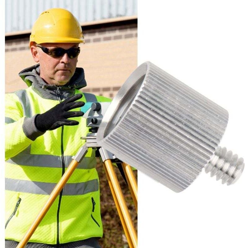 QiMeiTech Laser-Nivelliergerät-Stativadapter, 5/8"-Innengewinde auf 1/4"-Außengewinde-Schraubadapter, Mikro-Schraub-Stat...