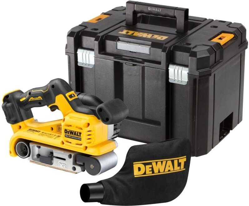 Thumbnail - DeWALT Akku-Bandschleifer DCW220NT, 18V ohne Akku und Ladegerät im TSTAK VI