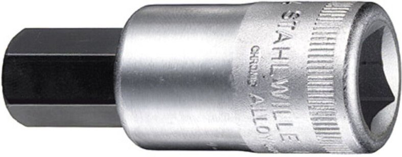 54 17 03050017 Innen-Sechskant Steckschlüssel-Bit-Einsatz 17 mm 1/2' (12.5 mm) - Stahlwille
