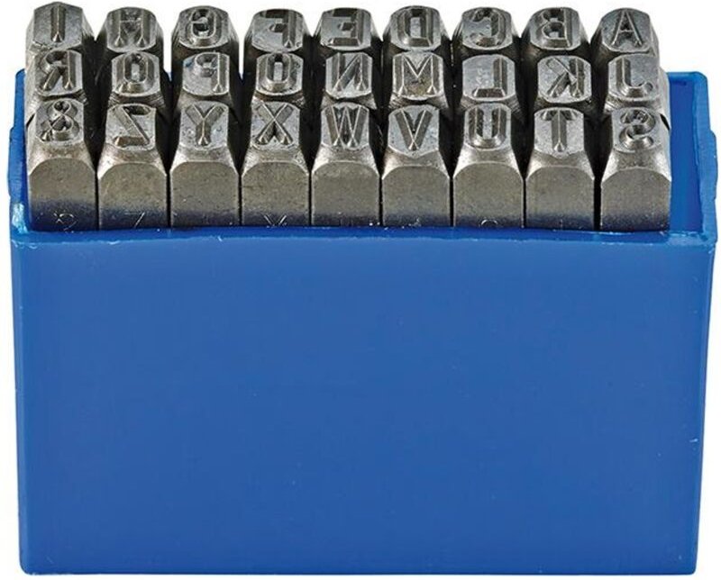 Schlagbuchstabensatz sh 5mm Forum