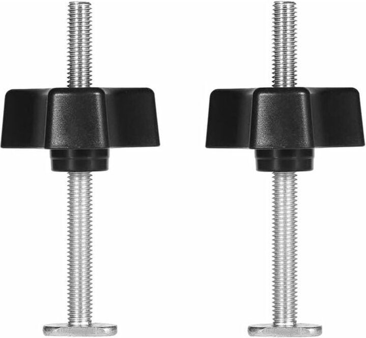 T-Schienen-T-Nut-Klemme, T-Nut-Metall-T-Schienen-Befestigungswerkzeug, Schnellklemme für die Holzbearbeitung (nur 2 T-Sc...