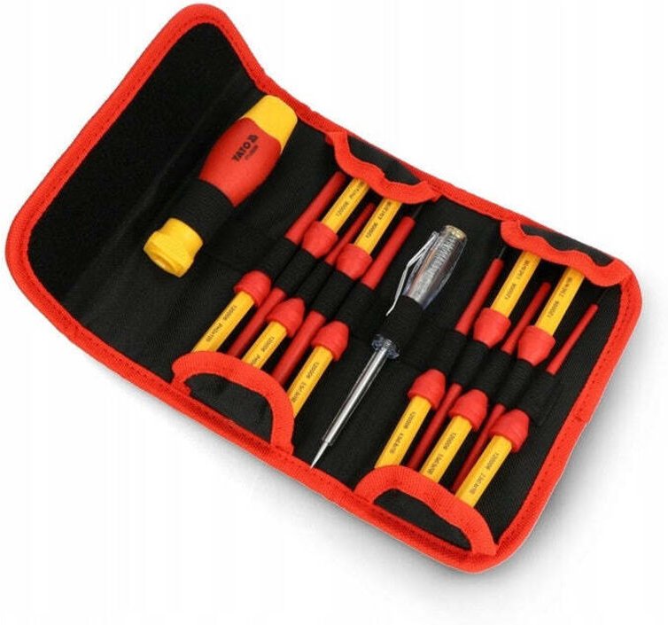 Thumbnail - Yato - isolierter schraubendreher + bits-set 12-TLG. vde / YT-28290 /